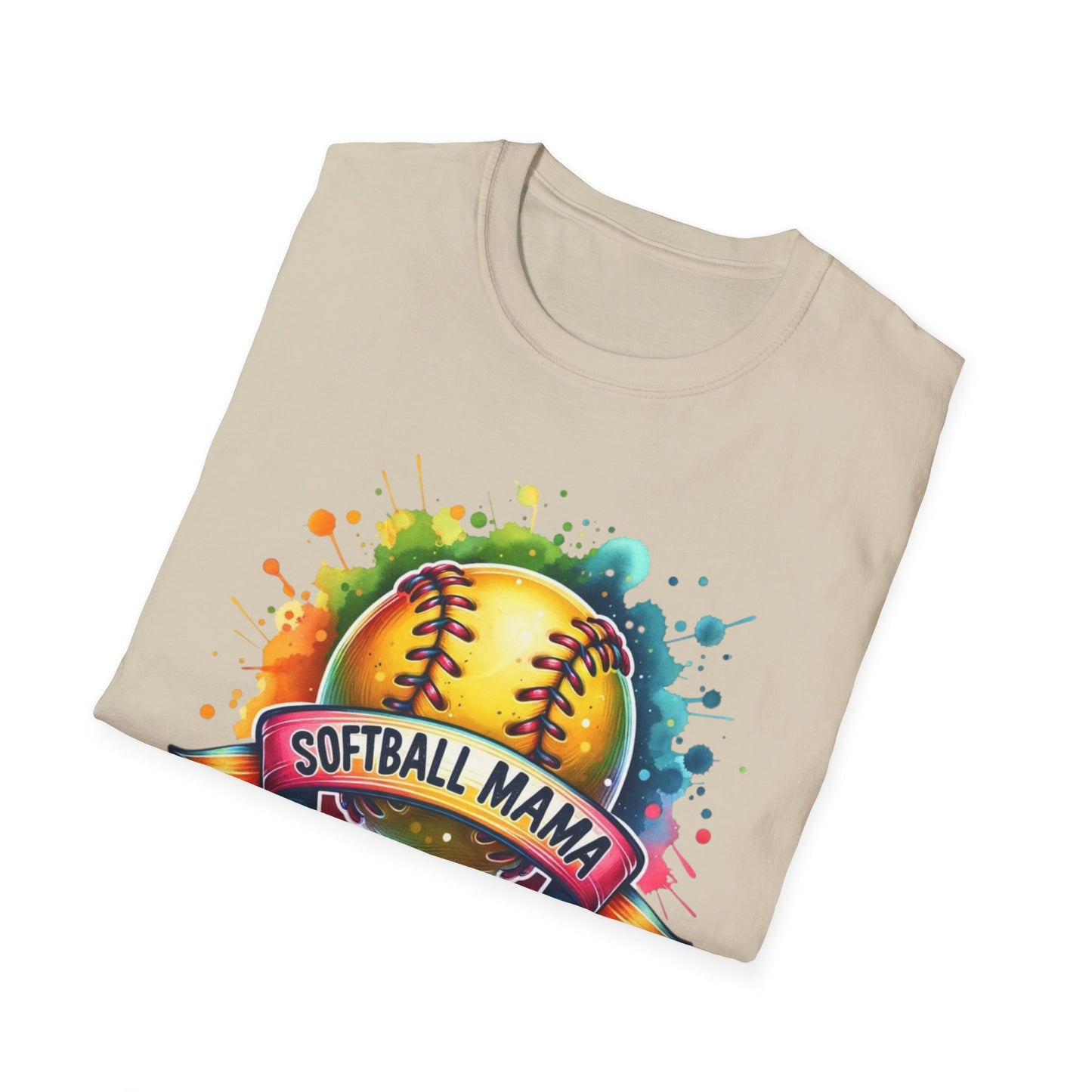Softball Mama Splash Tee