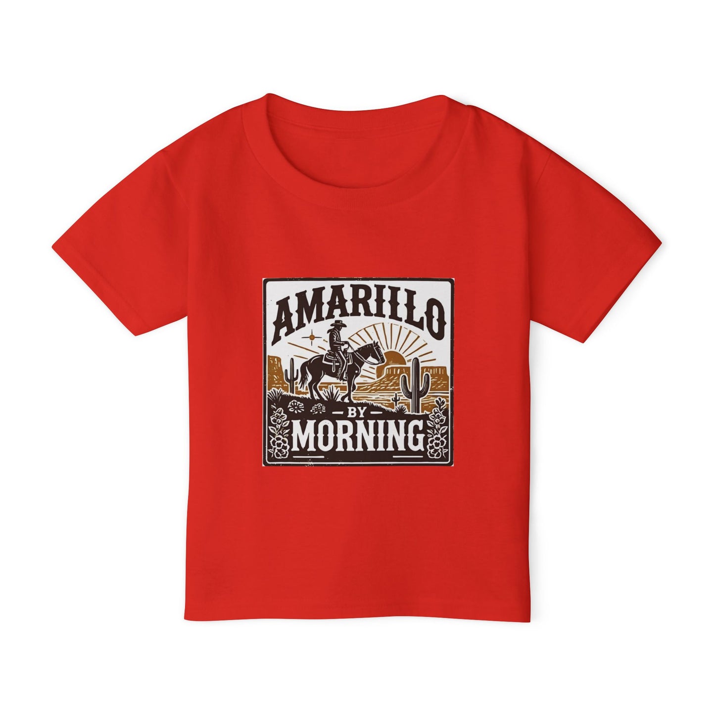 Amarillo by Morning Toddler T-Shirt - Western Theme for Kids