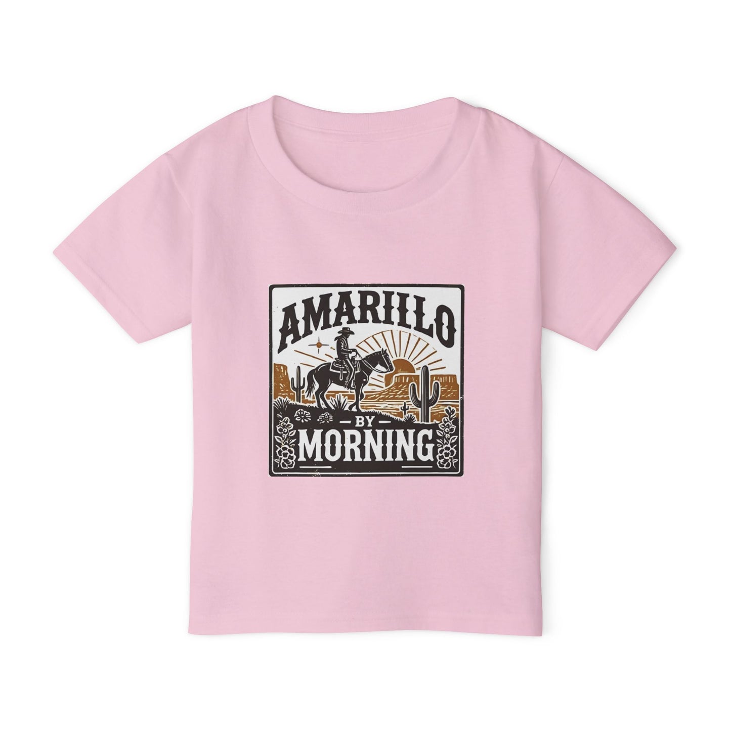 Amarillo by Morning Toddler T-Shirt - Western Theme for Kids