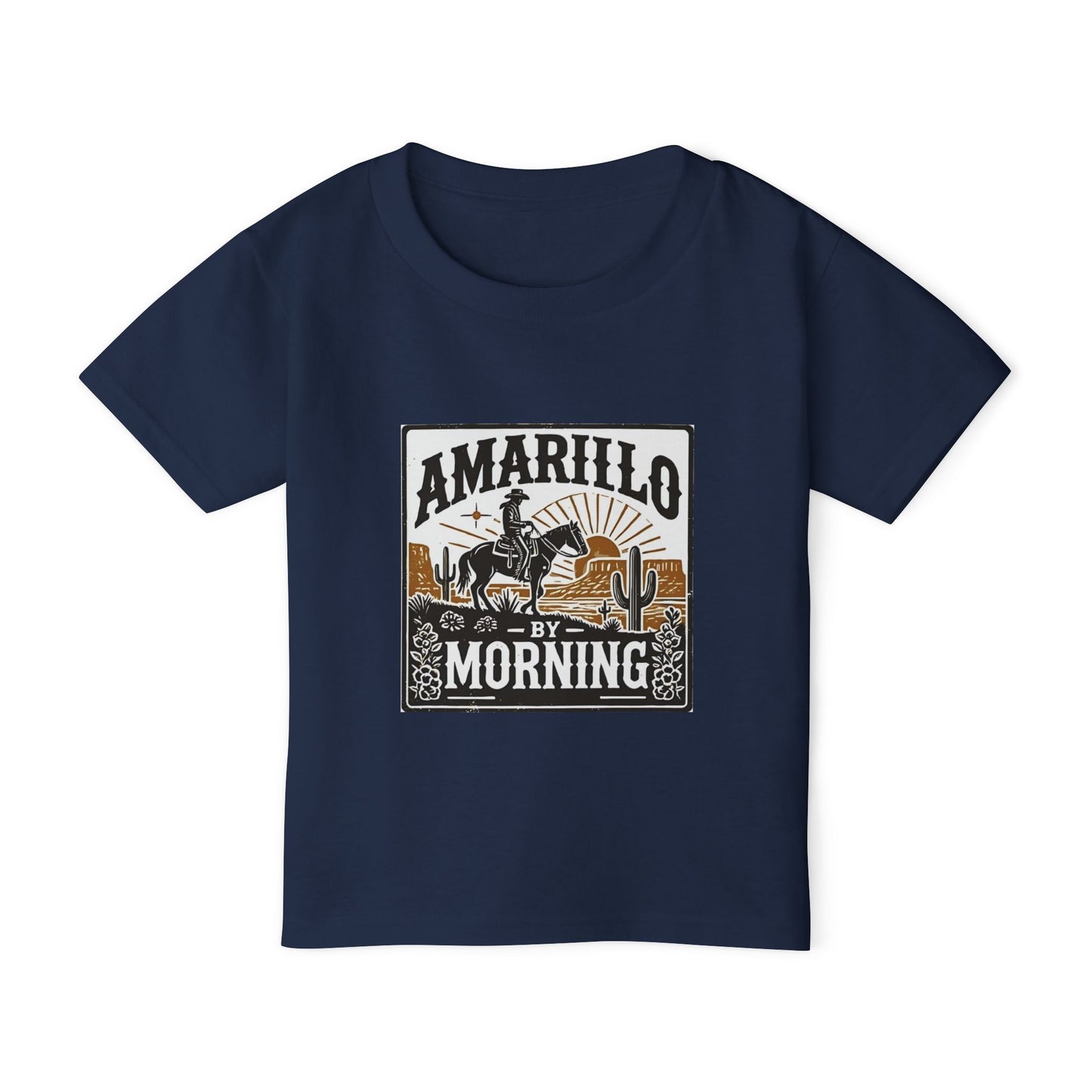 Amarillo by Morning Toddler T-Shirt - Western Theme for Kids