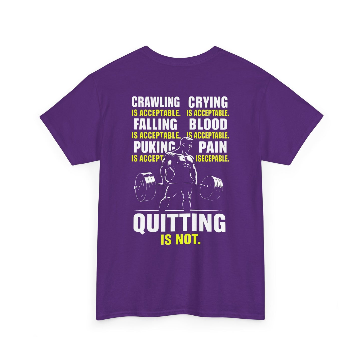 Quitting Is Not ......