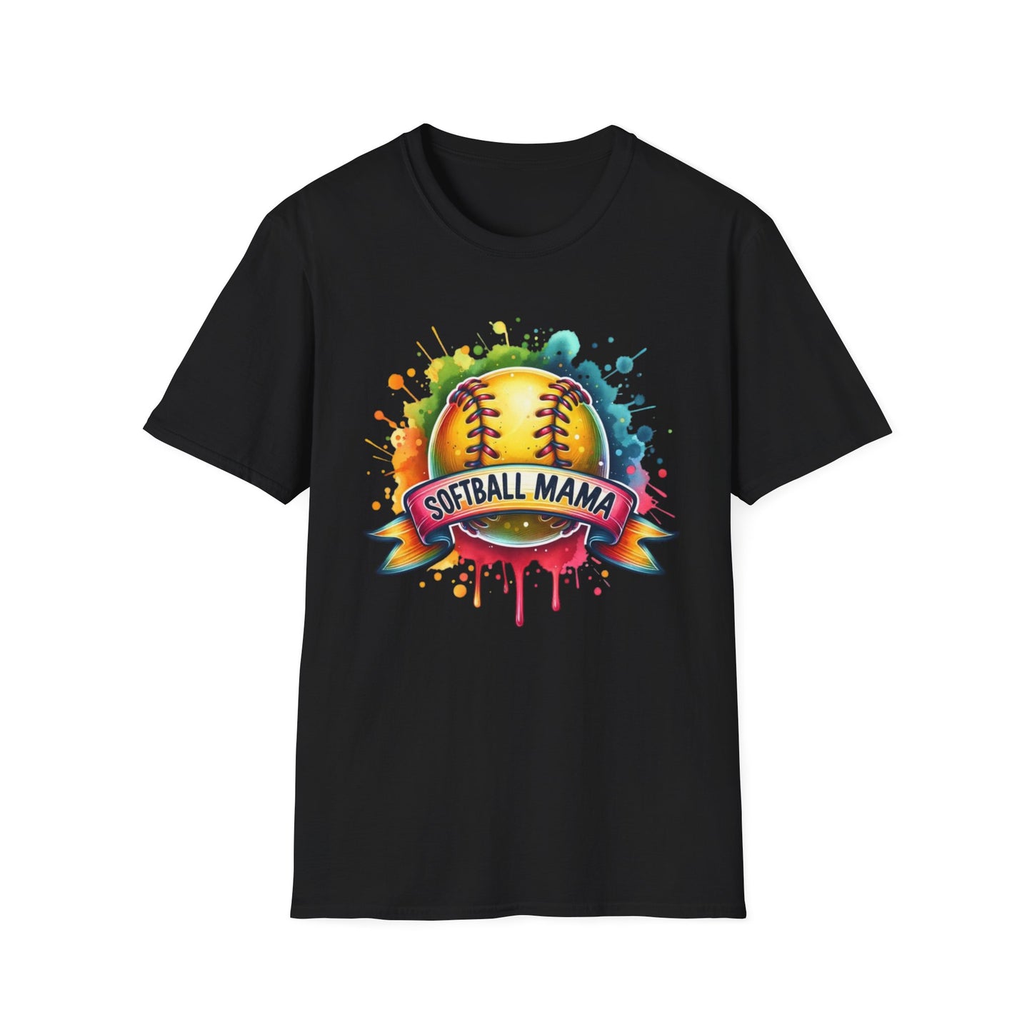 Softball Mama Splash Tee