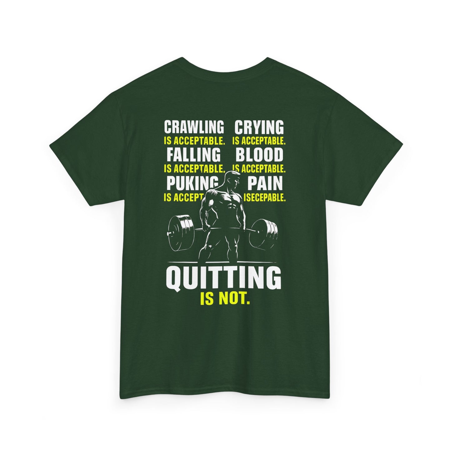 Quitting Is Not ......
