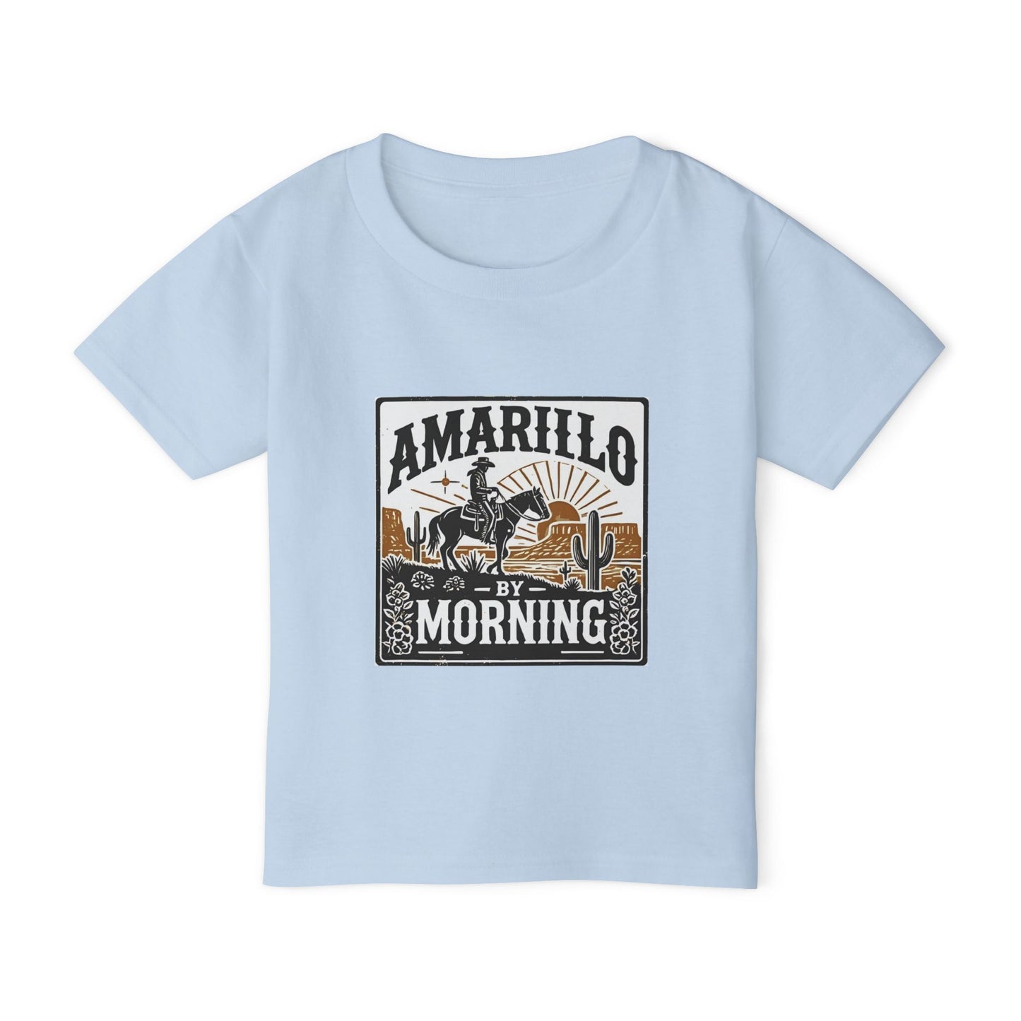 Amarillo by Morning Toddler T-Shirt - Western Theme for Kids