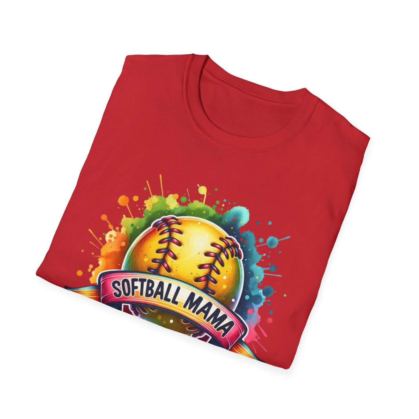 Softball Mama Splash Tee