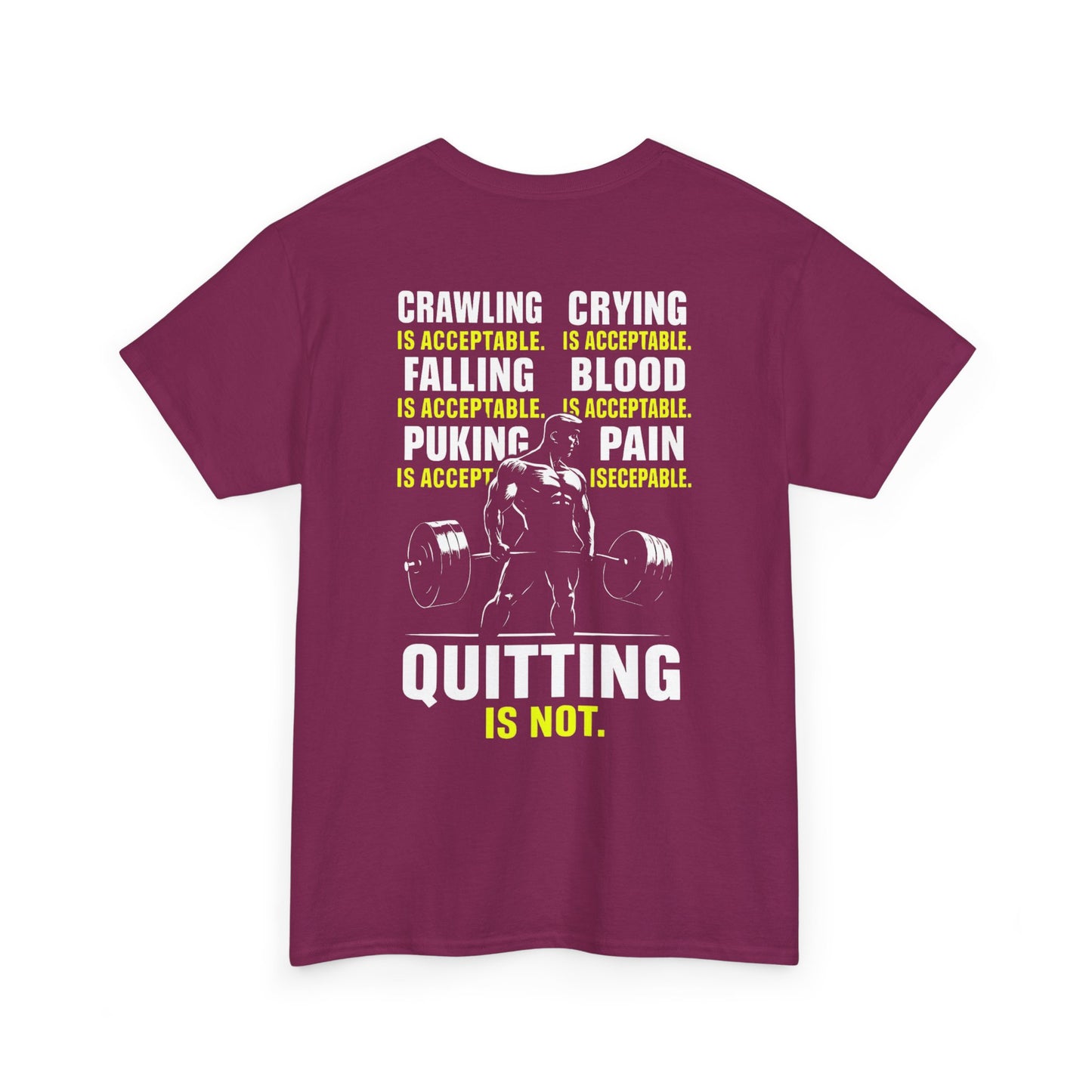 Quitting Is Not ......