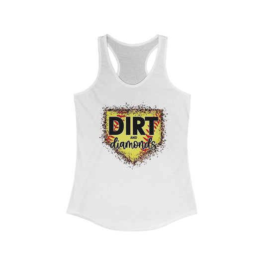 Dirt and Diamonds Racerback Tank Top