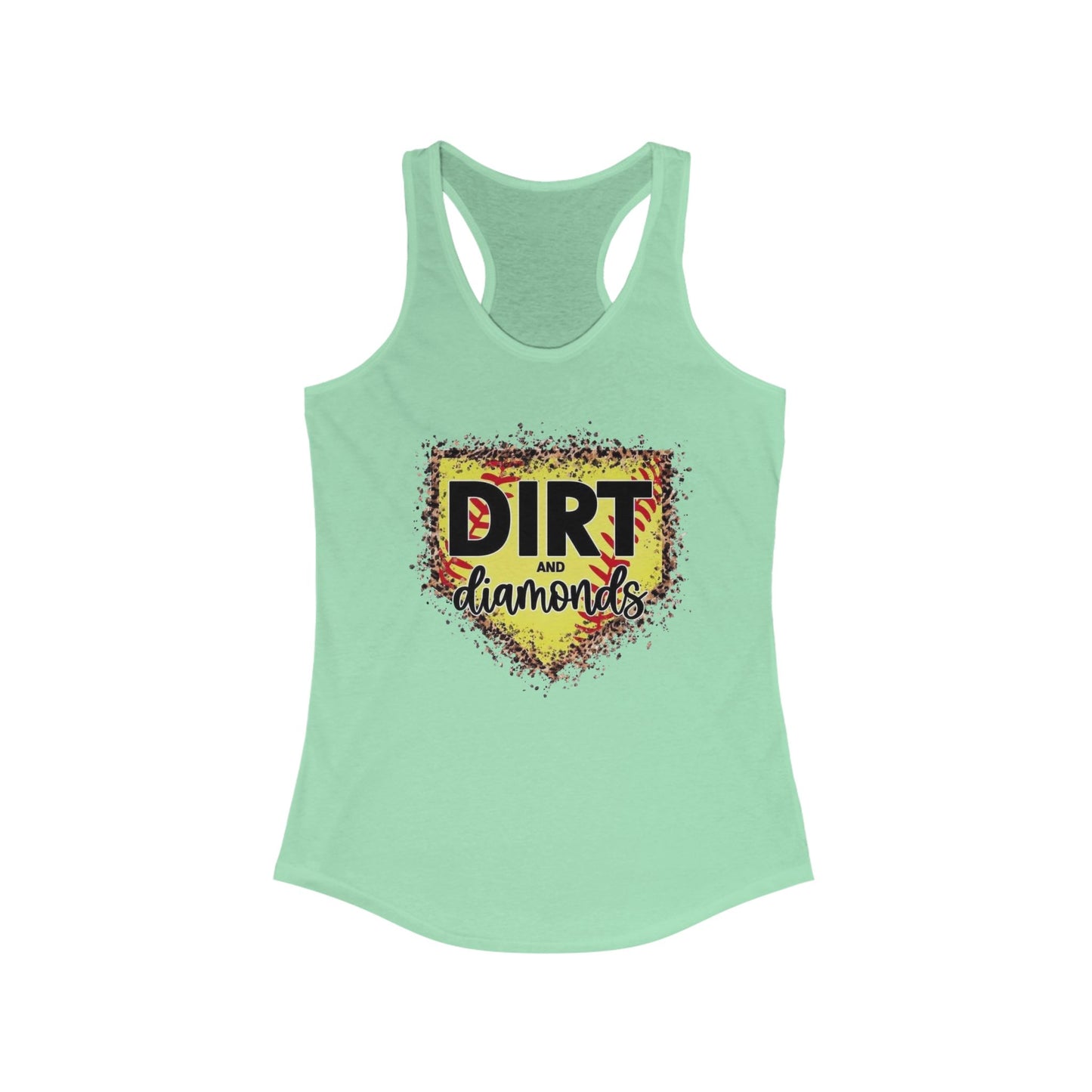 Dirt and Diamonds Racerback Tank Top