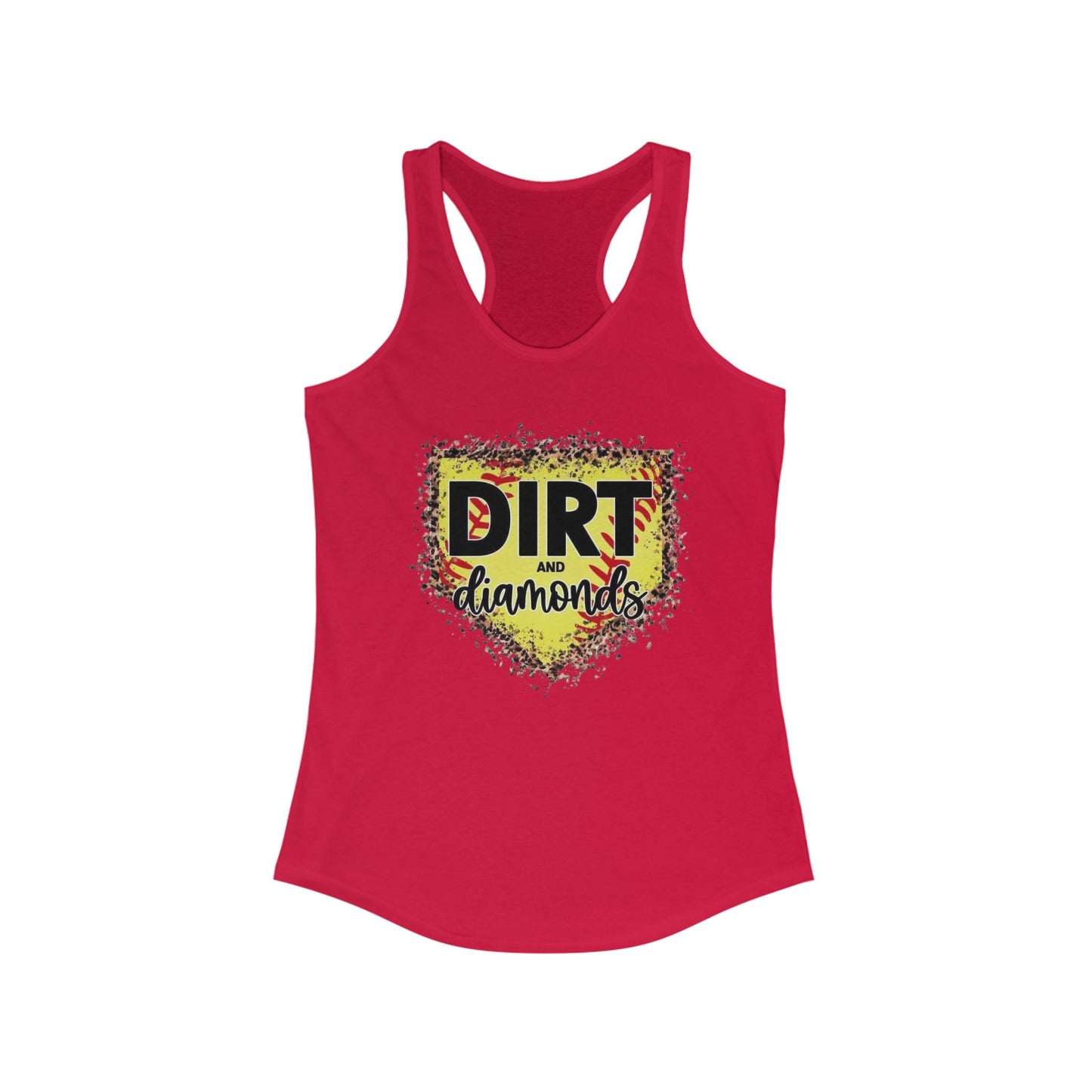 Dirt and Diamonds Racerback Tank Top