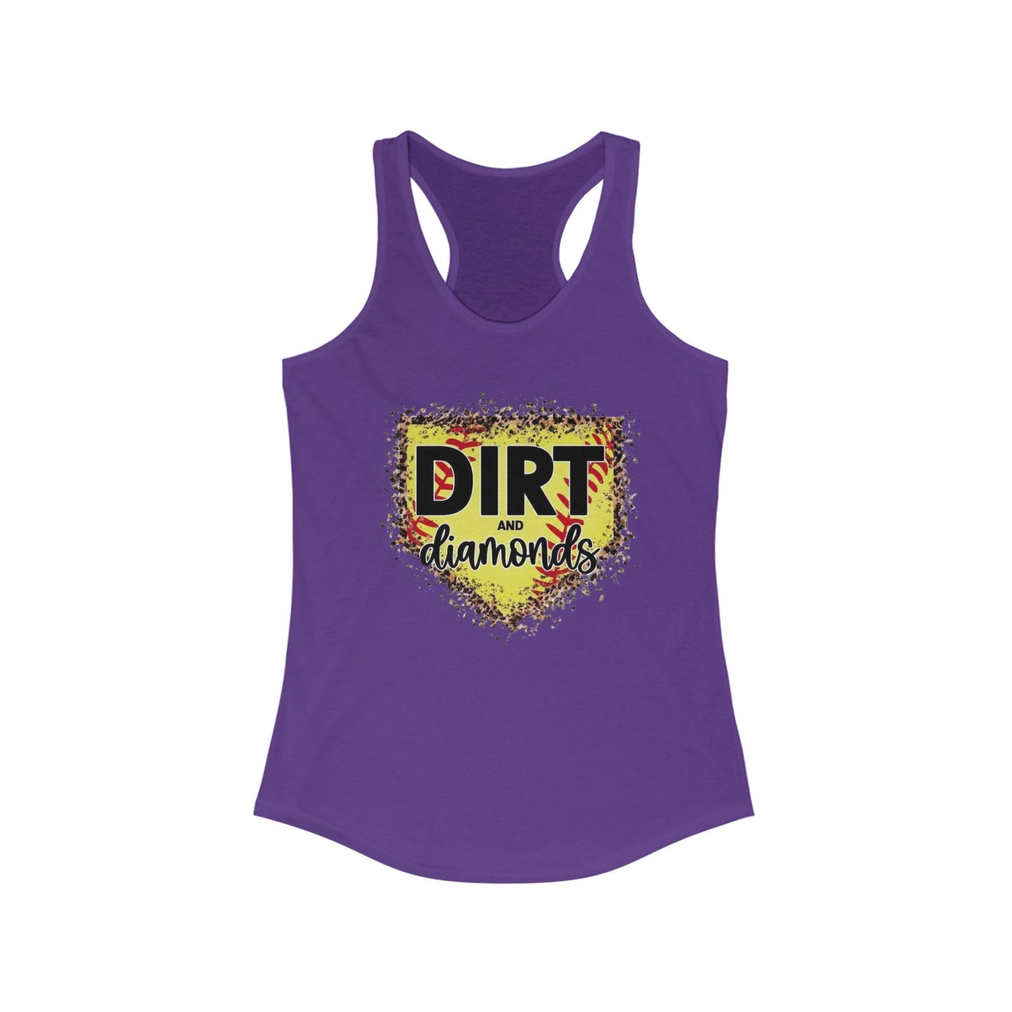 Dirt and Diamonds Racerback Tank Top