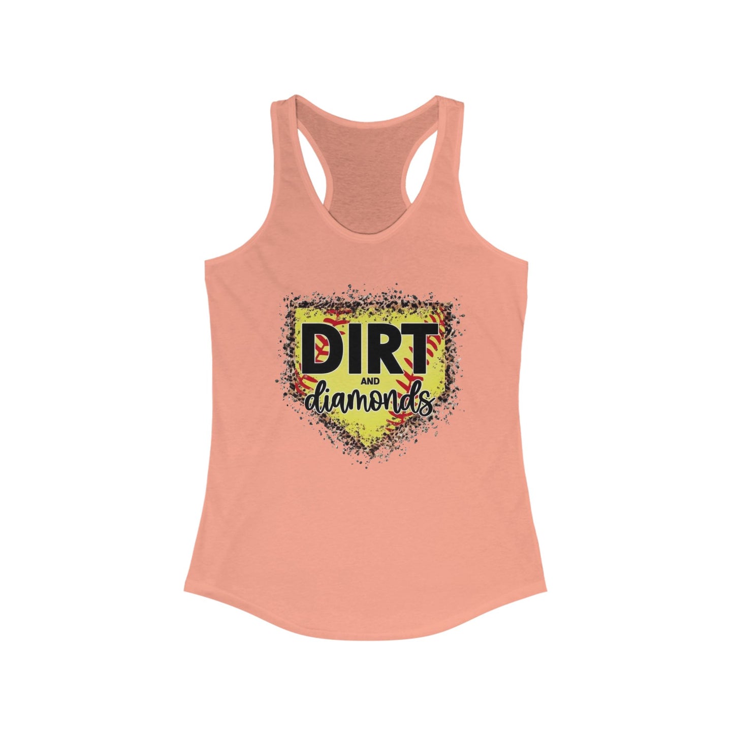 Dirt and Diamonds Racerback Tank Top