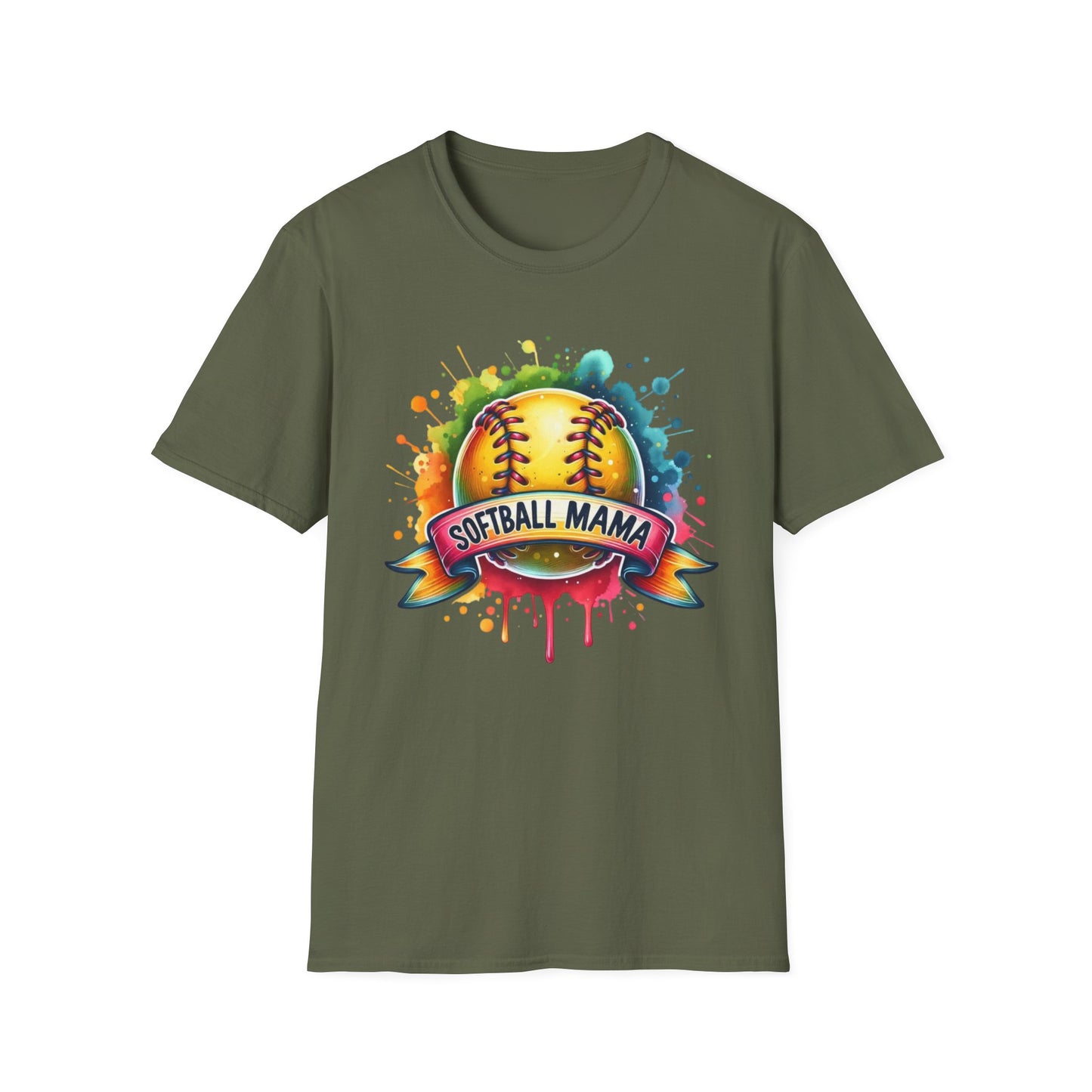 Softball Mama Splash Tee