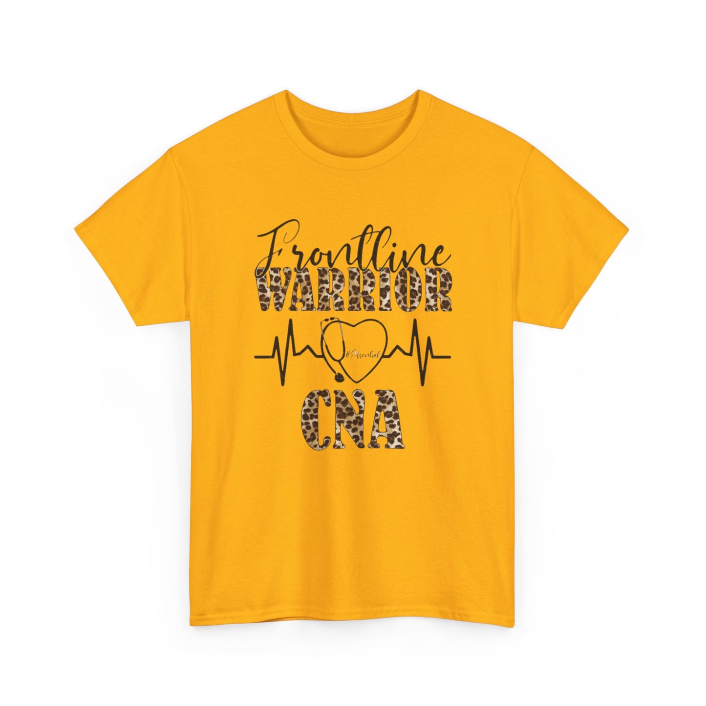 CNA Warrior – Leopard Print Frontline Tee
