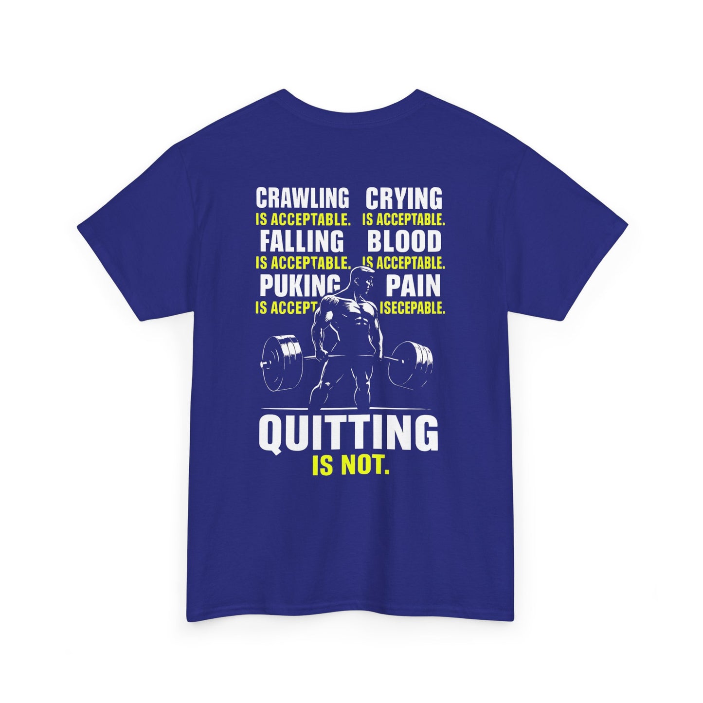 Quitting Is Not ......