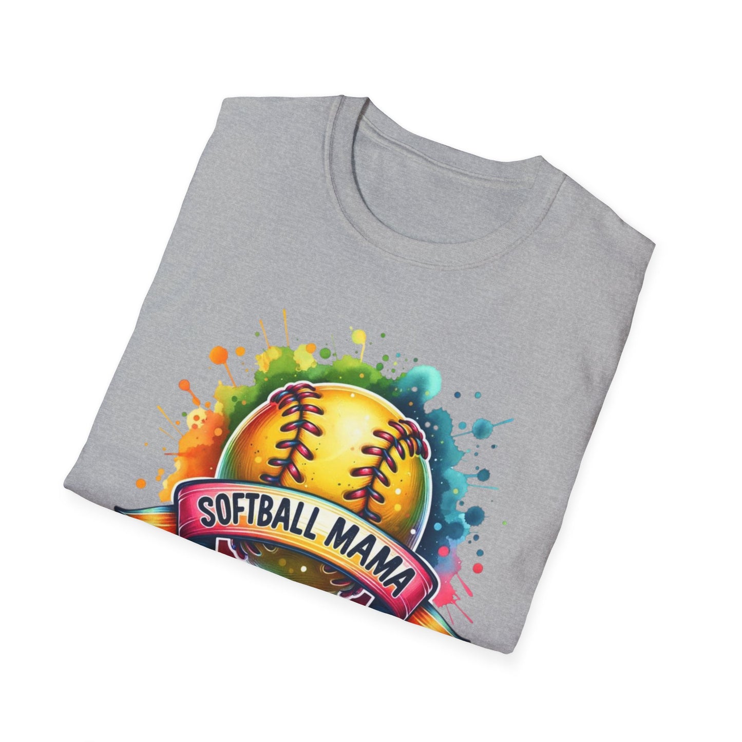 Softball Mama Splash Tee