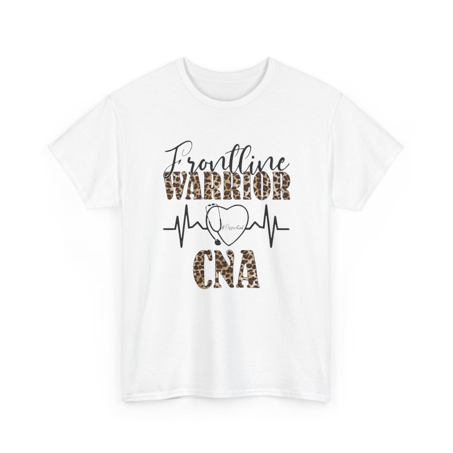CNA Warrior – Leopard Print Frontline Tee