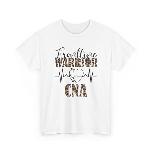 CNA Warrior – Leopard Print Frontline Tee