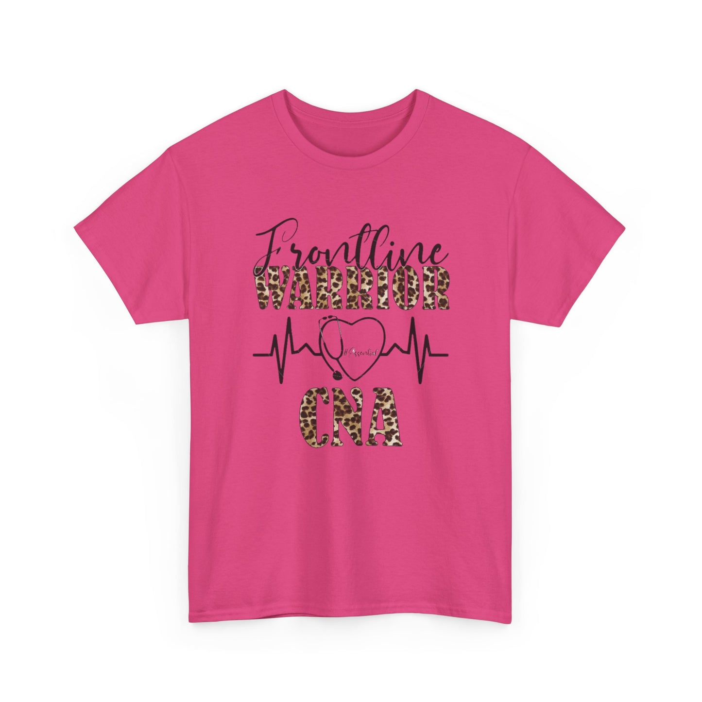 CNA Warrior – Leopard Print Frontline Tee