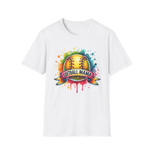 Softball Mama Splash Tee