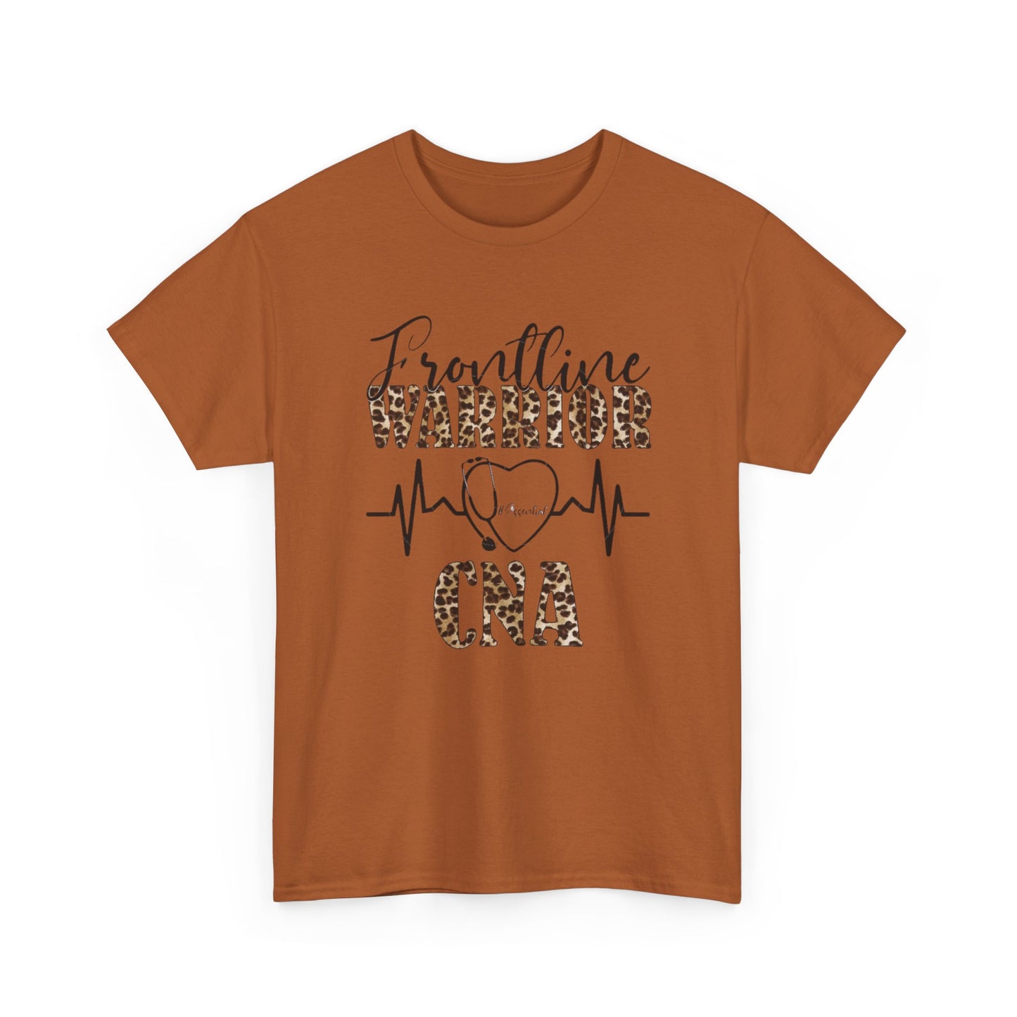 CNA Warrior – Leopard Print Frontline Tee