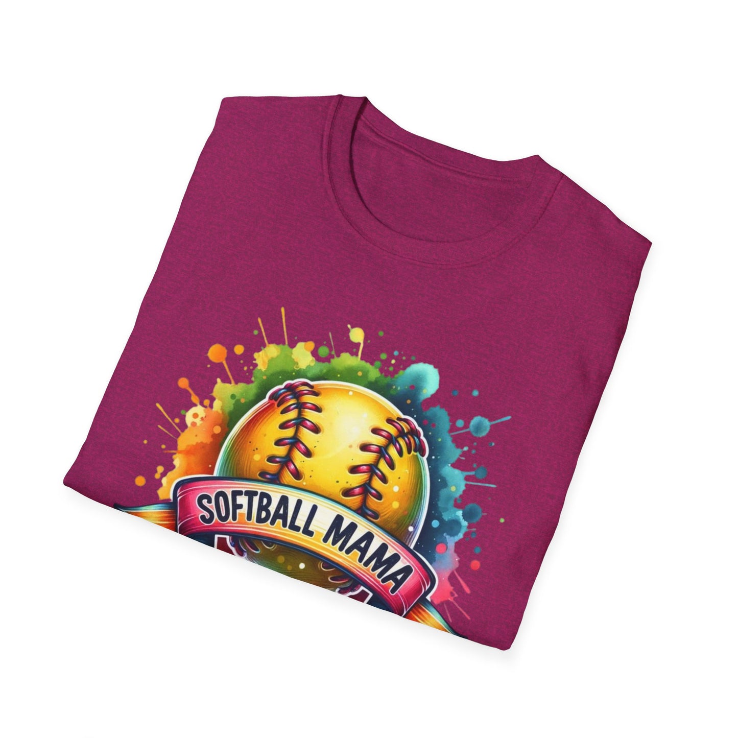 Softball Mama Splash Tee