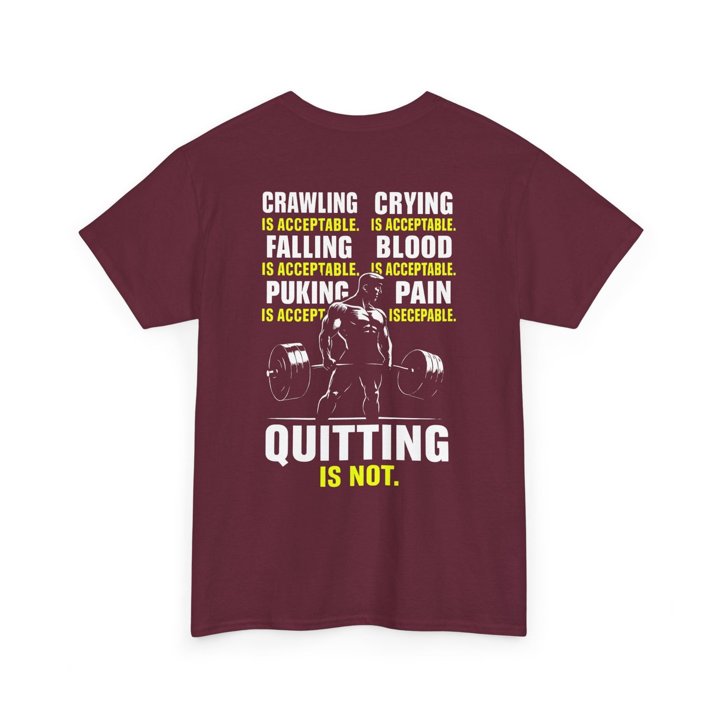 Quitting Is Not ......
