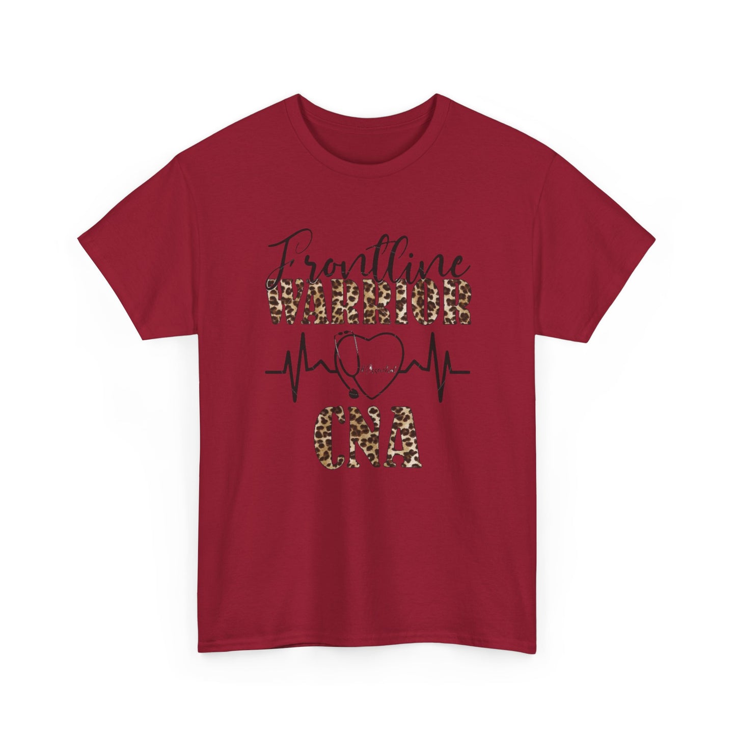 CNA Warrior – Leopard Print Frontline Tee