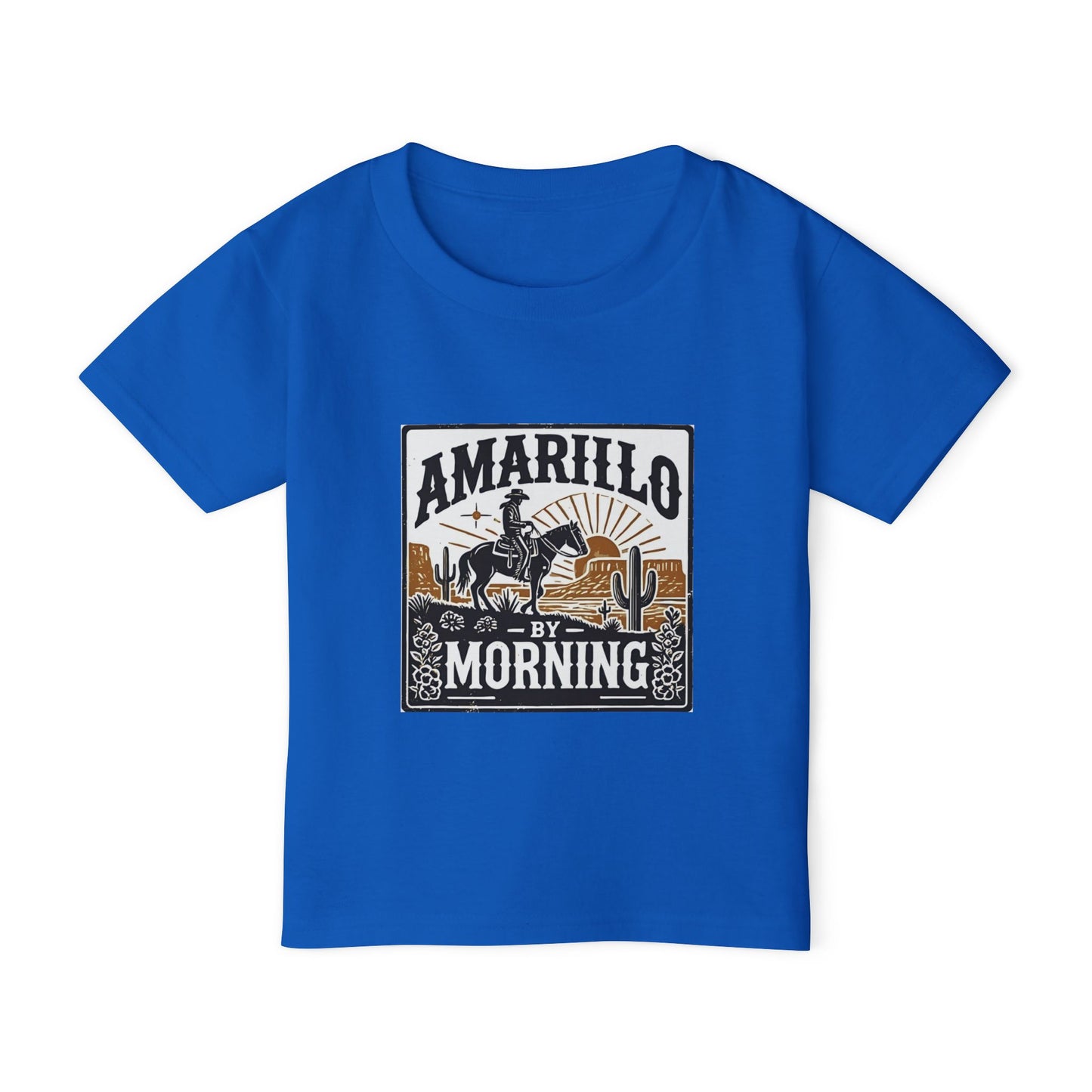Amarillo by Morning Toddler T-Shirt - Western Theme for Kids