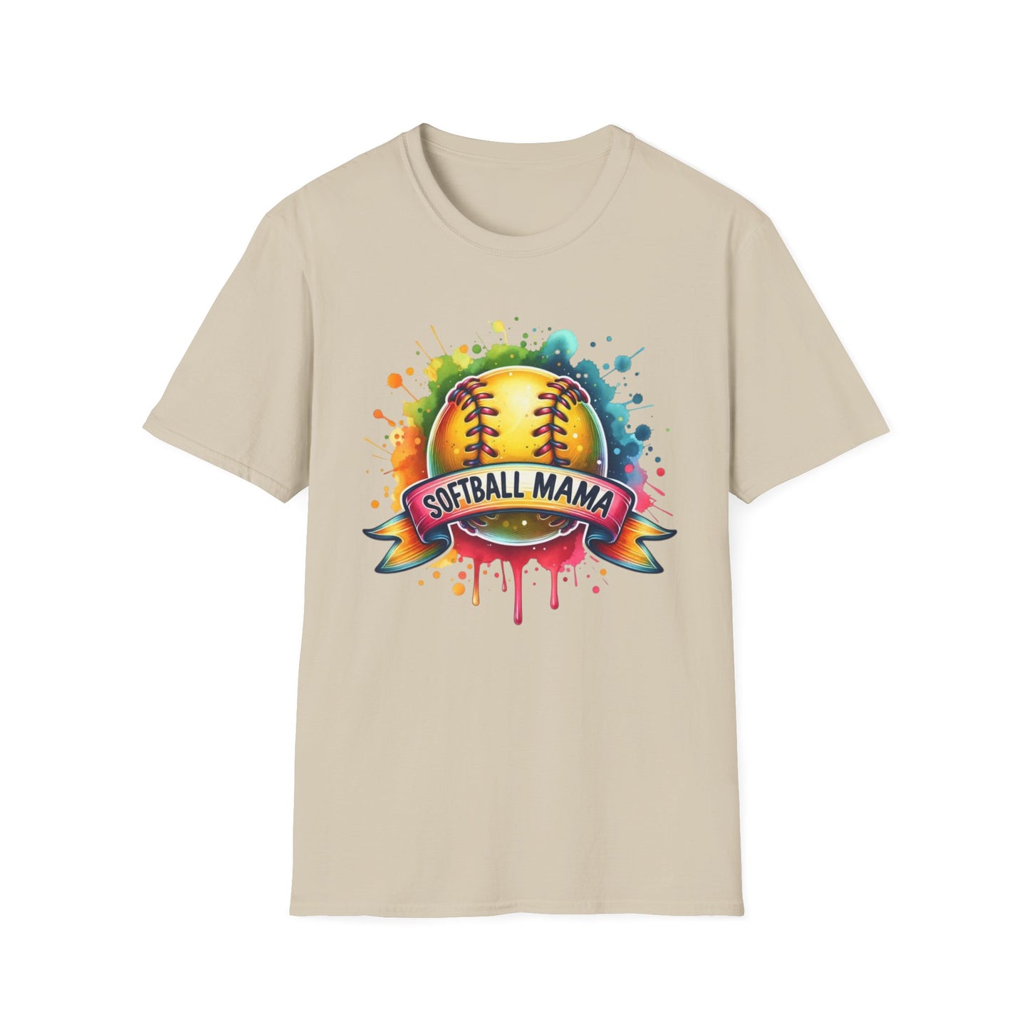 Softball Mama Splash Tee