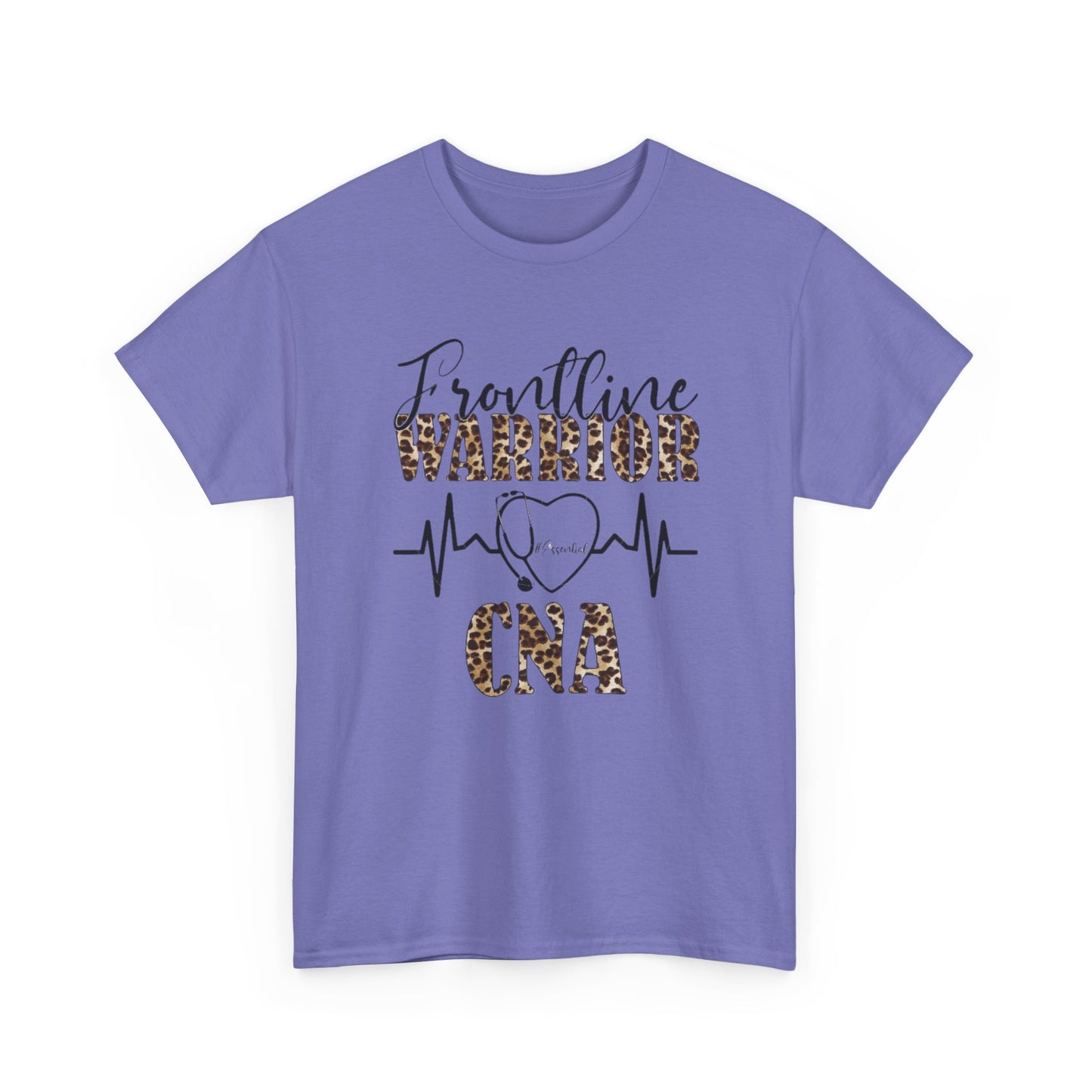 CNA Warrior – Leopard Print Frontline Tee