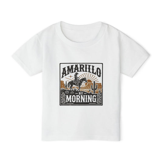 Amarillo by Morning Toddler T-Shirt - Western Theme for Kids