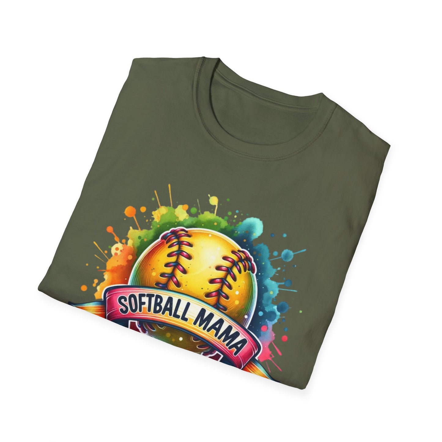 Softball Mama Splash Tee